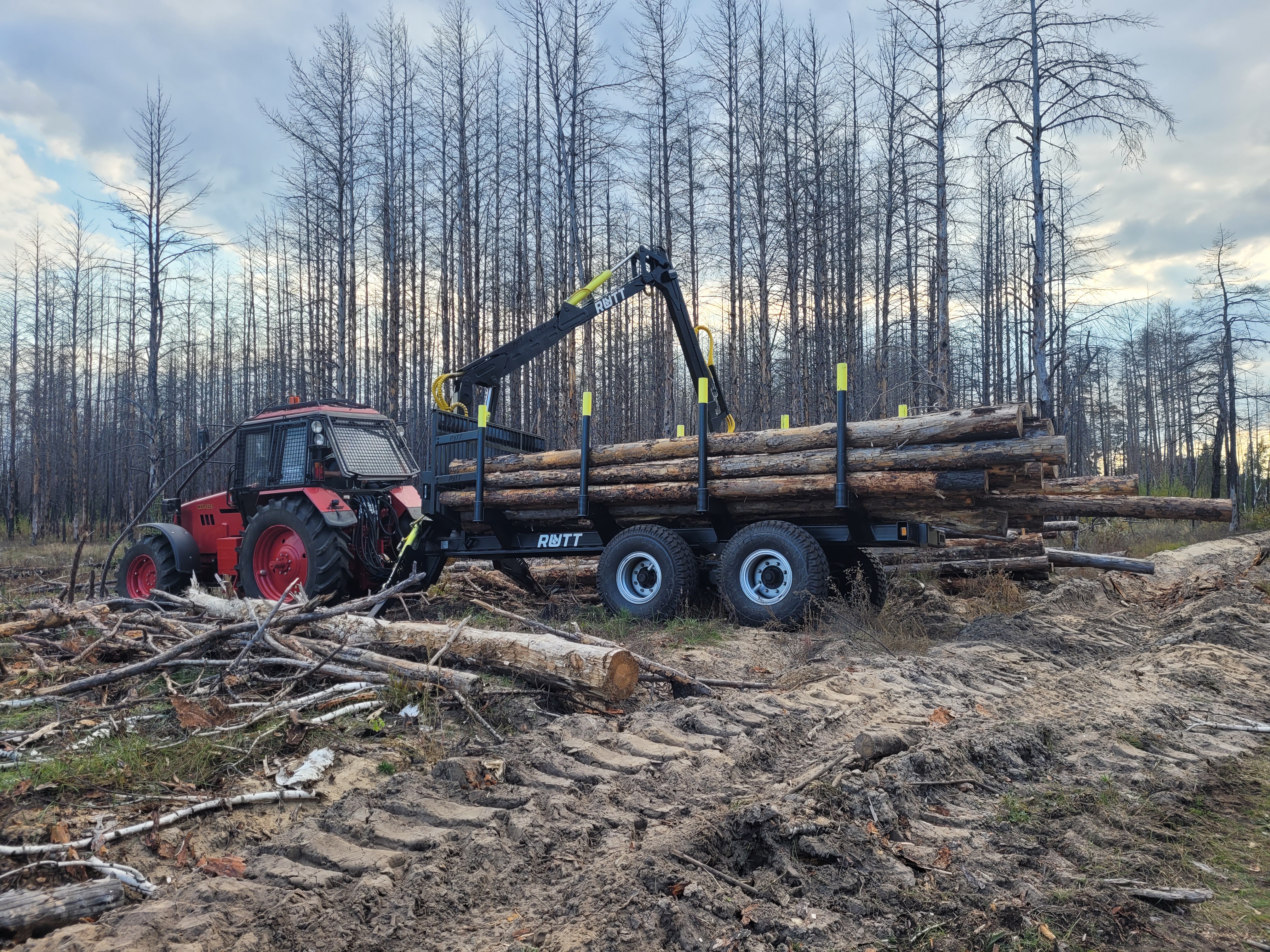 Лесозаготовка RUTT